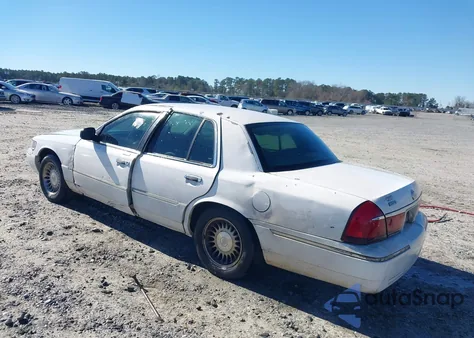 2002 Mercury Grand Marquis Ls z USA, uszkodzony, nr VIN 2MEFM75W12X617415